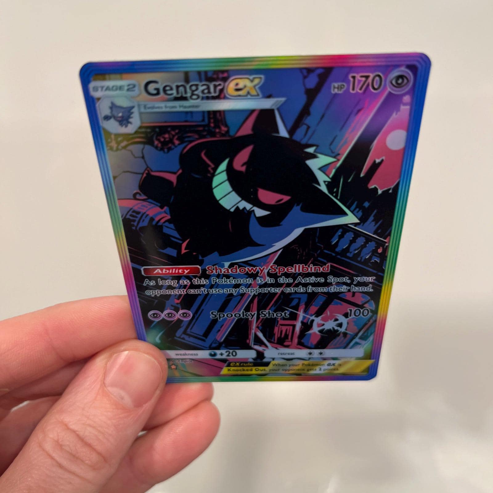 ゲンガー ex ホログラフィック ポケモン TCG ポケット 自作カード