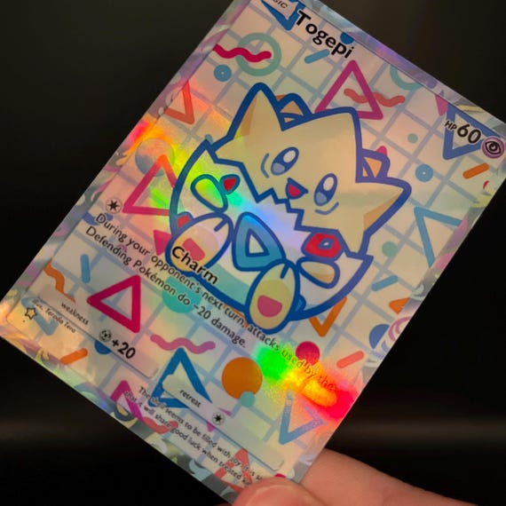 Togepi - Holo Fan Card Pokmon TCG Pocket Art | Wisdom of Sea and Sky (A4)  - Etsy UK