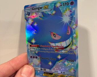 shiny gengar pokemon card Pikachu 288 SM-P Case| Promo