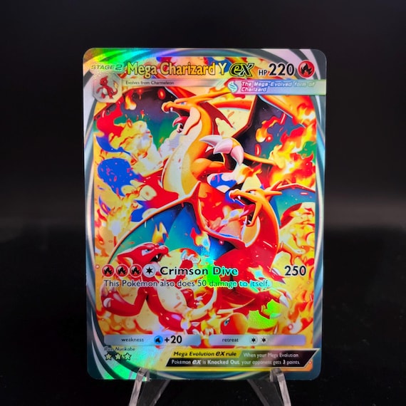 Mega Charizard Y Ex Immersive - Holo Fan Card Pokmon TCG Pocket Art - Etsy Mega Charizard Y Ex Immersive - Holo Fan Card Pokmon TCG Pocket Art - Etsy