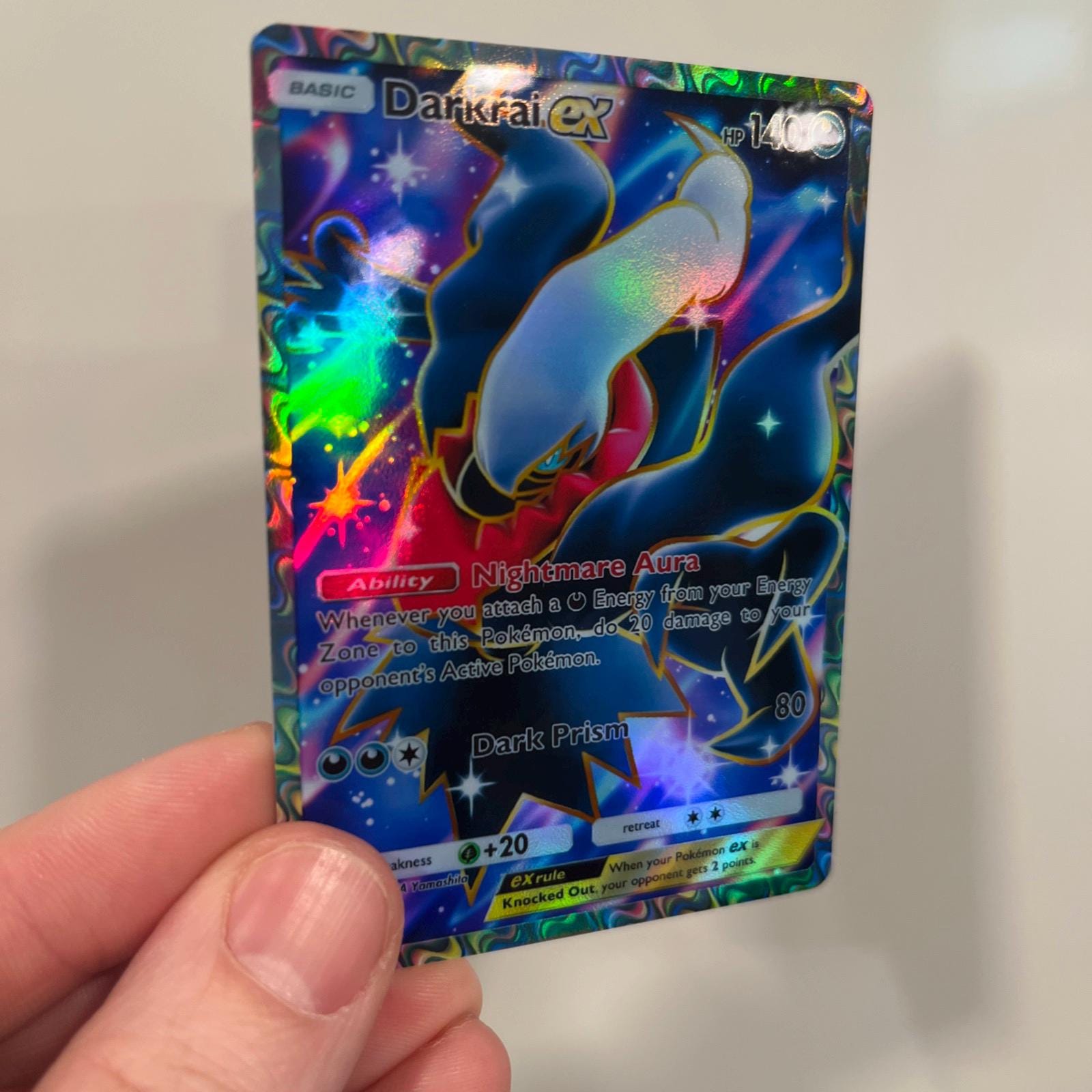 Darkrai Ex Alt Art Holographic Pokmon TCG Pocket Self Made Card - Sharp Details! - Etsy Darkrai Ex Alt Art Holographic Pokmon TCG Pocket Self Made Card - Sharp Details! - Etsy