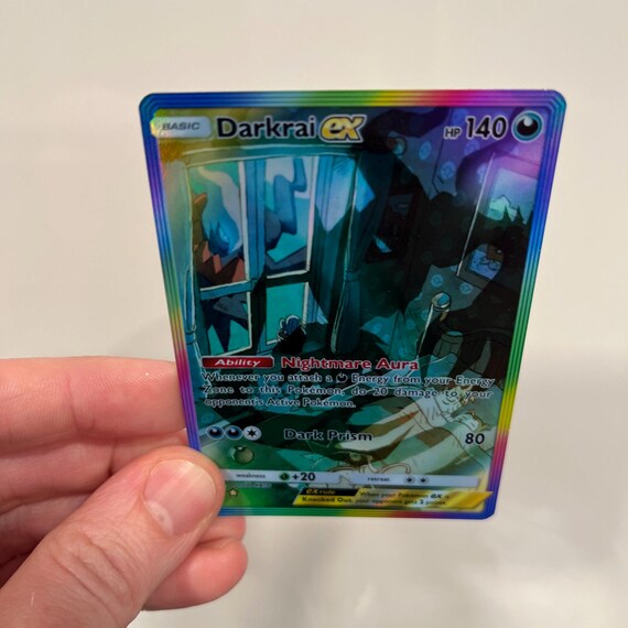 darkrai holographic pokemon card Amazon.com: Pokemon - Darkrai - 136/197 - Obsidian Flames - Reverse Foil main image 1