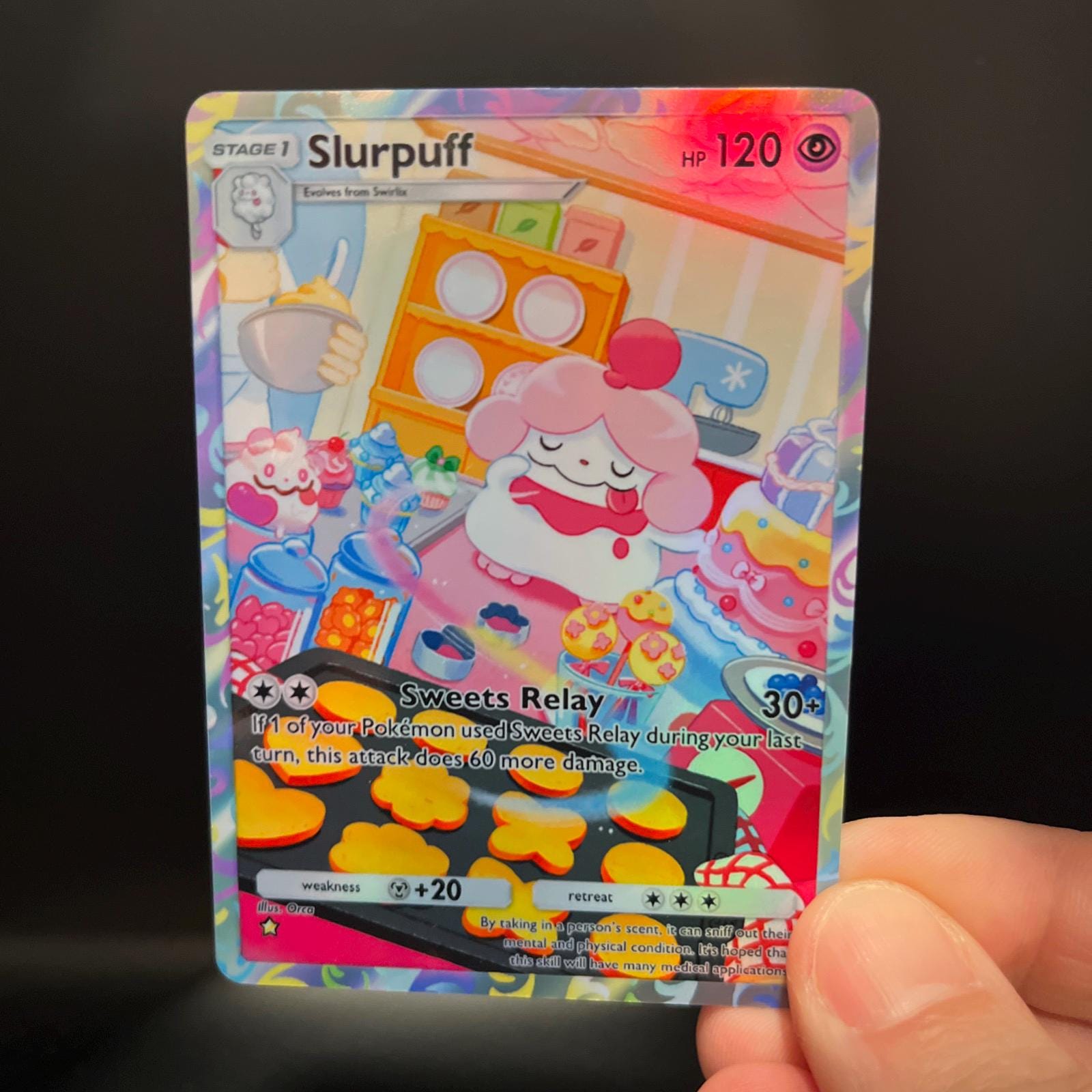 slurpuff pokemon card value Slurpuff - Holo Fan Card Pokémon TCG Pocket Art | Deluxe Ex (a4b)
