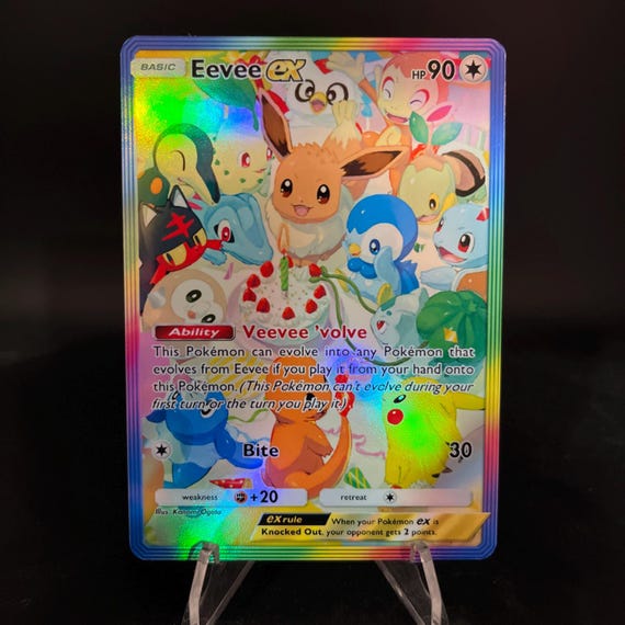 pokemon radiant cards Radiant Eevee - Souichirou Gunjima main image 1