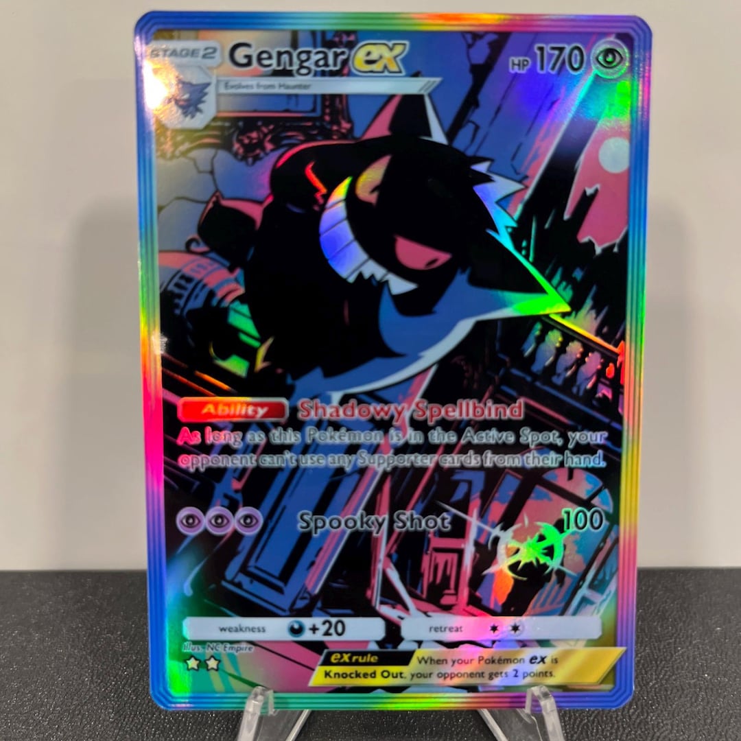 ゲンガー ex ホログラフィック ポケモン TCG ポケット 自作カード