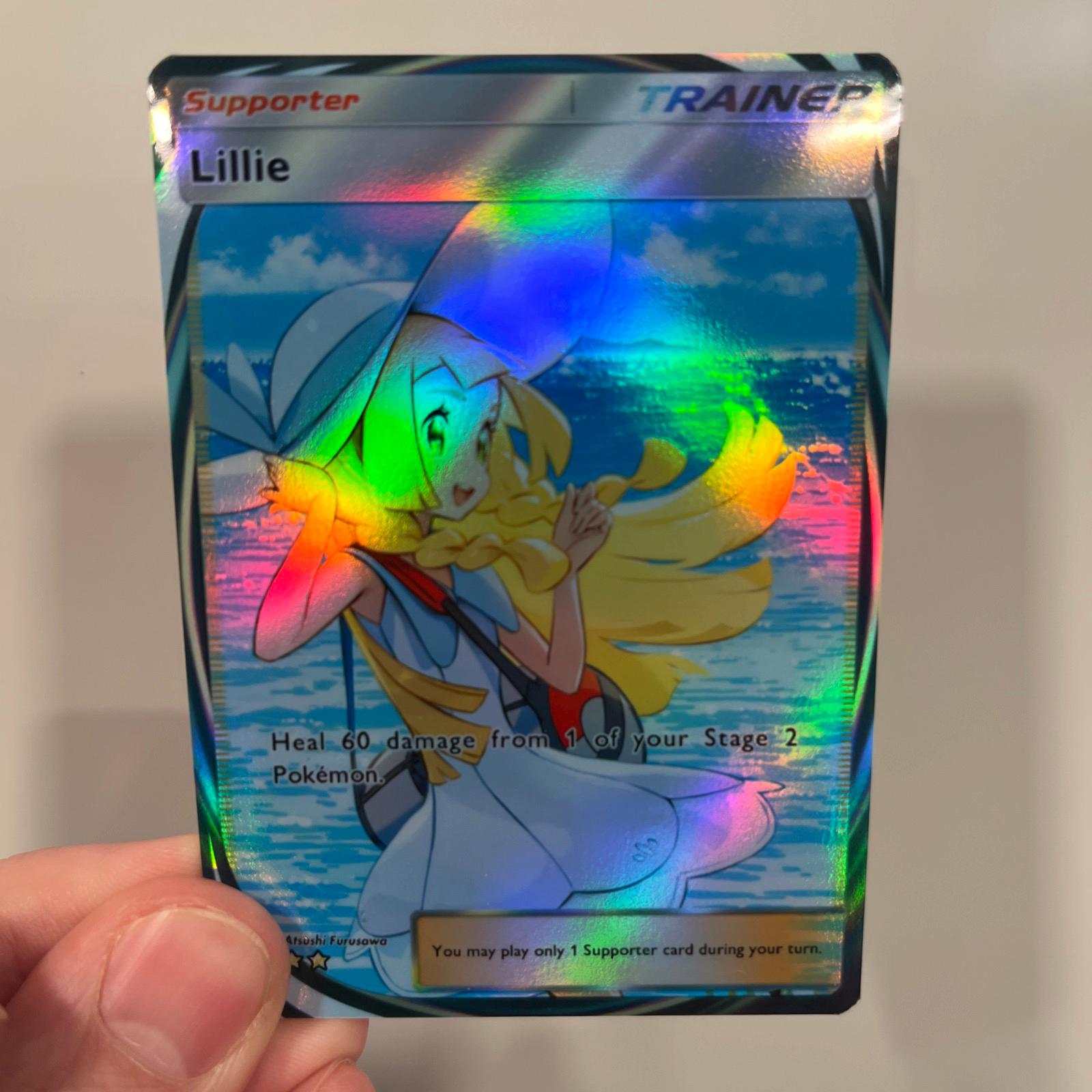 リーリエ イマーシブ トレーナー ホログラフィック ポケモン TCG