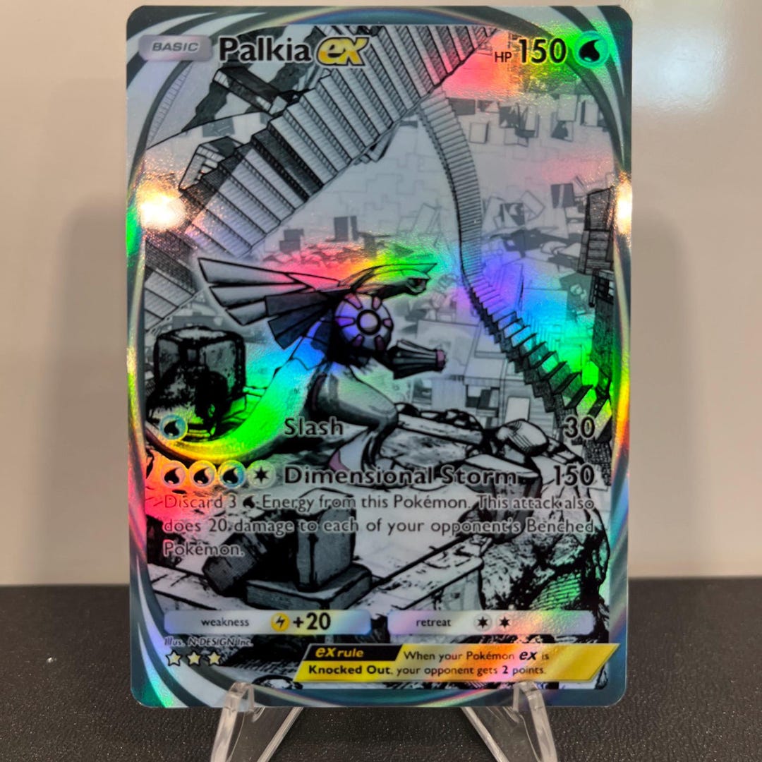 Palkia Ex Immersive Holographic Pokémon TCG Pocket Self Made Card