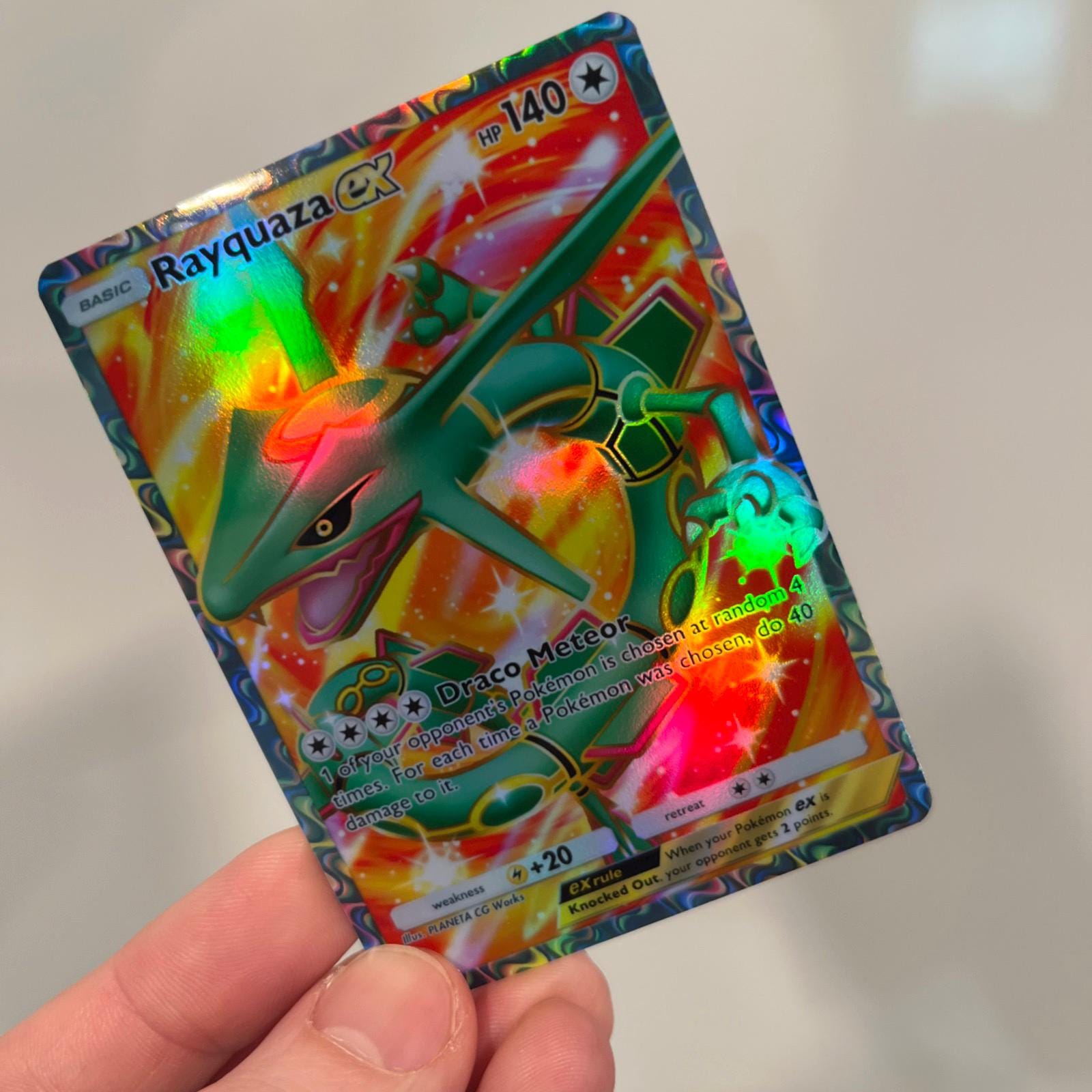 rayquaza holographic card Pokemon Holographic Pack - 10 Assorted Cards main image 0