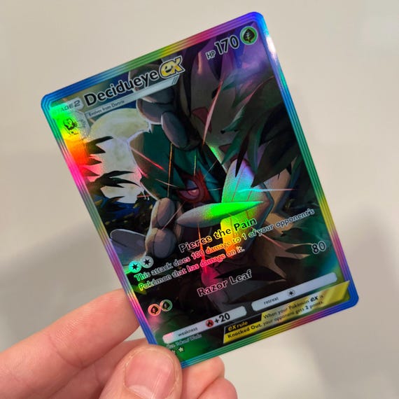 pokemon card decidueye sm8b] Decidueye GX 207/150〈SSR〉
