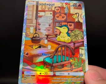 cyndaquil pokemon card holographic 2006 EX Dragon Frontiers Reverse Holo #45 PSA 10 GEM MINT on Fanatics Collect If heads Neo Genesis #057/111 Cyndaquil (57)