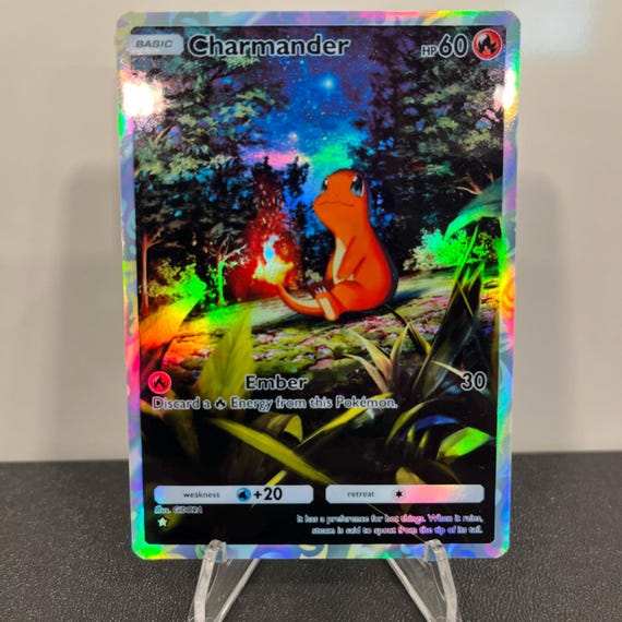 new charmander pokemon card Charmander Holo – Crystal Guardians Pokémon Card 2006 – CollexyLux.dk main image 1