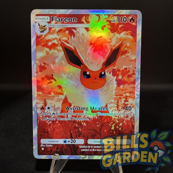 Flareon Fan-made Holographic Pokmon TCG Pocket Card | Eevee Grove - Etsy Finland Flareon Fan-made Holographic Pokmon TCG Pocket Card | Eevee Grove - Etsy Finland