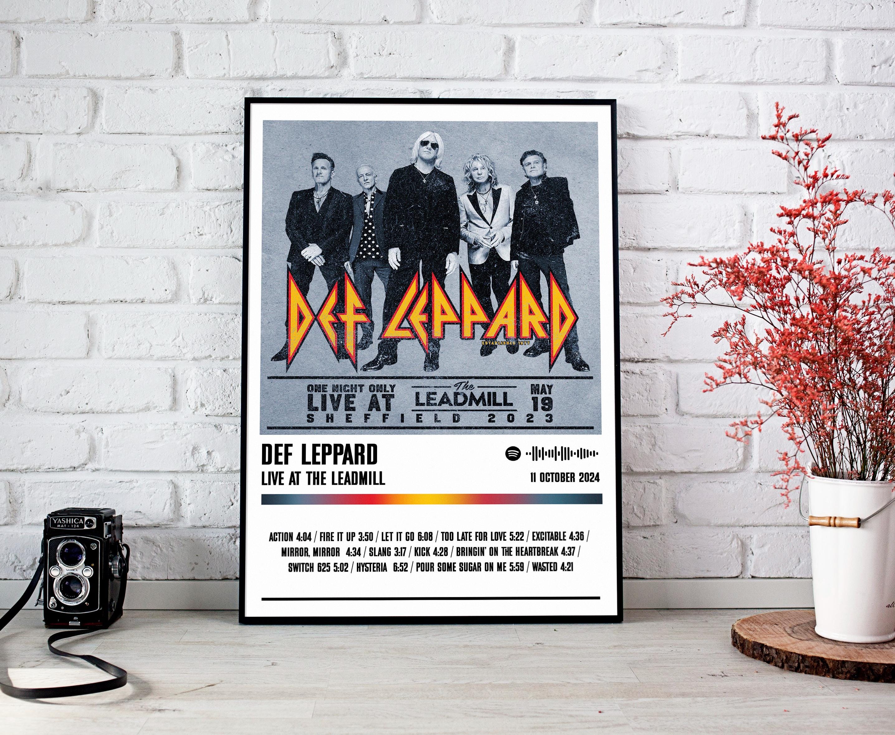 Def Leppard Tour Poster - Etsy
