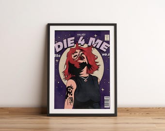 Affiche Halsey | Affiche d'artiste Halsey | Affiche de musique | Poster de la pochette de l'album | Décoration murale | Cadeau musique