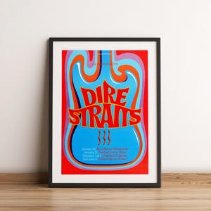 Dire Straits Poster - Etsy