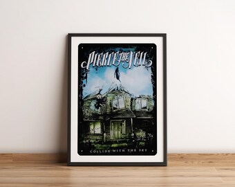 Affiche perce le voile | Percez le voile de l'artiste | Affiche de musique | Poster de la pochette de l'album | Décoration murale | Cadeau musique