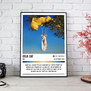 Doja Cat Poster Print | Vie Album Poster | Music Poster | Album Cover Poster | Wall Decor | Music Gift