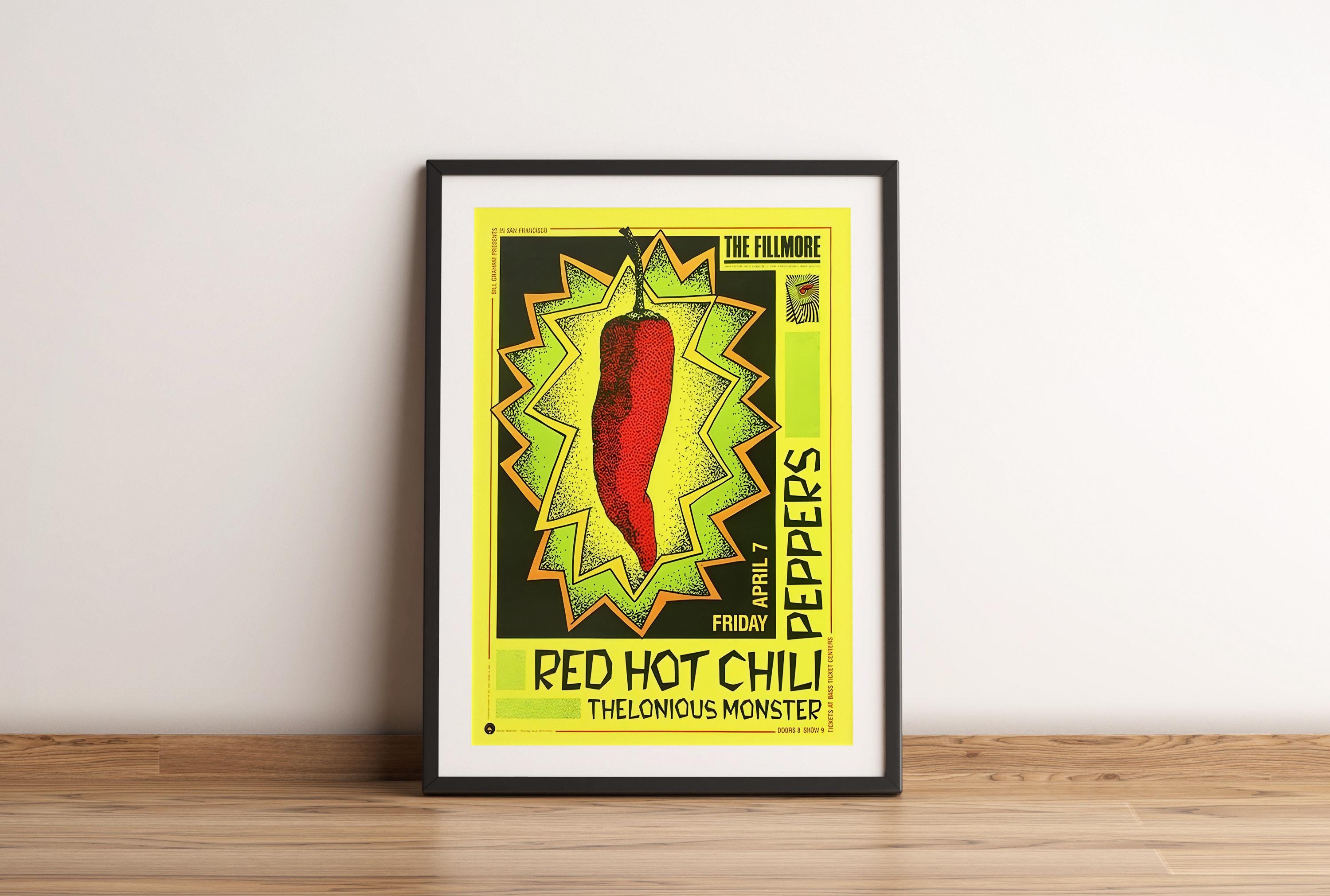 Red Hot Chilli Peppers Album Cover - Etsy
