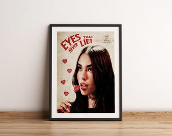 Madison Bier Poster Druck | Madison Beer Künstler Poster | Musik Poster | Album Cover Poster | Wanddekoration | Musik Geschenk