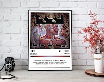 Tool Poster Print | 10,000 Days Album Poster | Music Poster