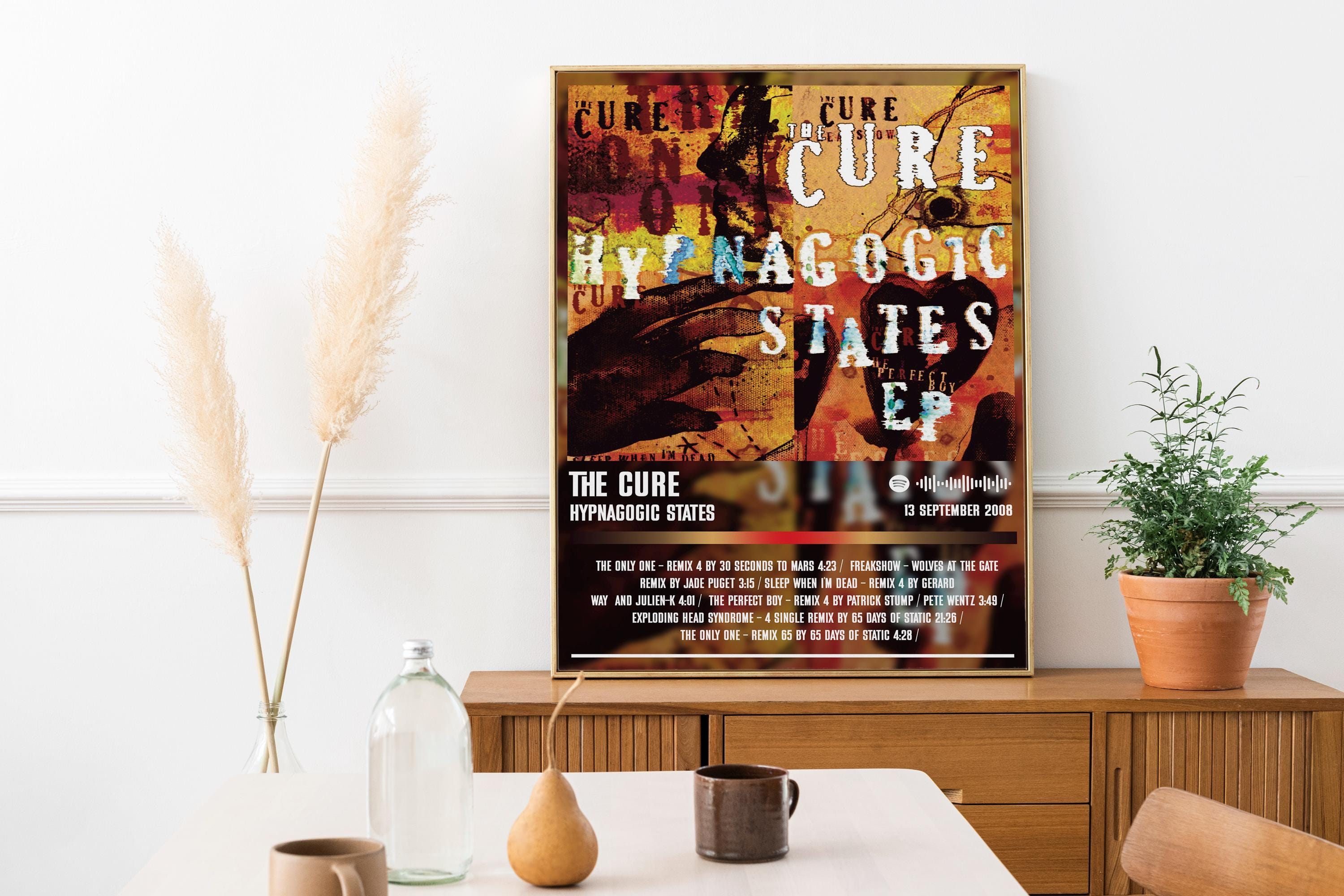 The Cure Poster Print | Hypnagogic States Album Poster | Music 