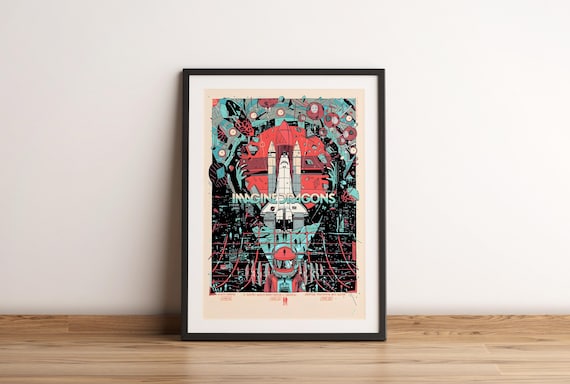 Imagine Dragons Poster Print | Imagine Dragons Artist Poster | Music Poster | Album Cover Poster | Wall Decor | Music Gift