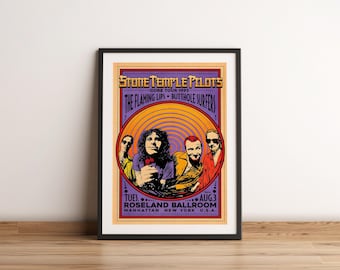 Stone Temple Pilots Poster Druck | Stone Temple Pilots Künstler Poster | Musik Poster | Album Cover Poster | Wanddekoration | Musik Geschenk