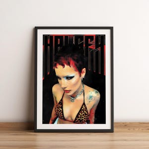 Halsey Poster Print | Halsey Artist Poster | Music Poster | Album Cover Poster | Wall Decor | Music Gift
