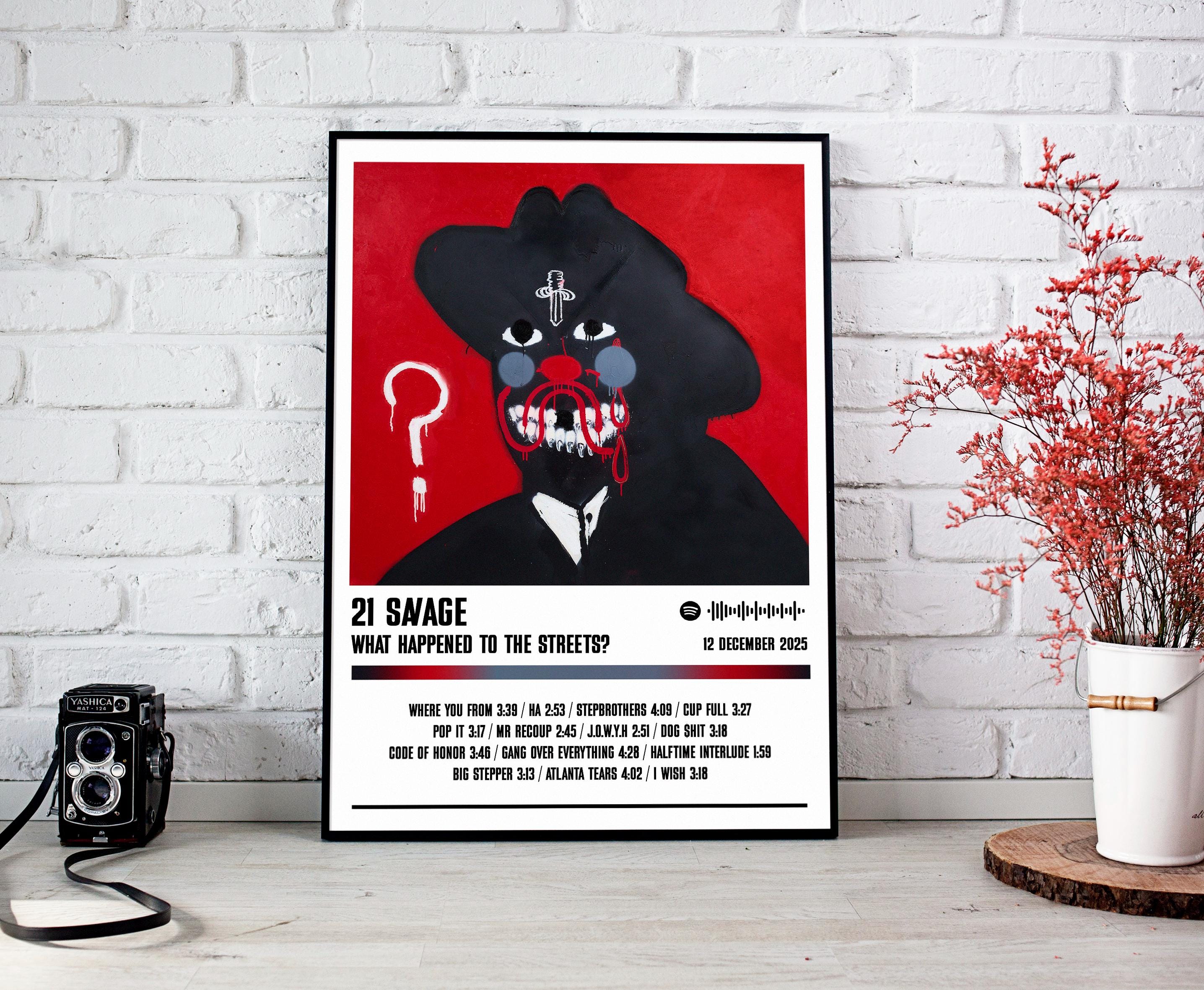 21 savage poster - Etsy 日本