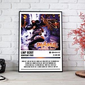 Limp Bizkit Poster Print | Significant Other Album Poster | Music Poster | Album Cover Poster | Wall Decor | Music Gift