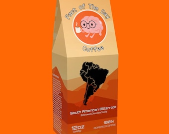 South American Bitterroot Blend – Bold Medium Roast Coffee | Whole Bean or Ground | Ethically Sourced & Roasted in USA 12OZ