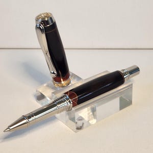 Ebbenhout gesegmenteerde vulpen