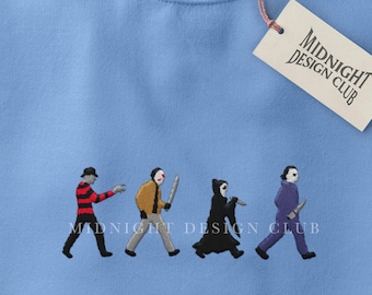 Sudadera unisex bordada de Horror Squad/Película de terror