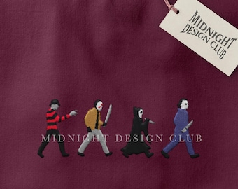 Sudadera unisex bordada de Horror Squad/Película de terror