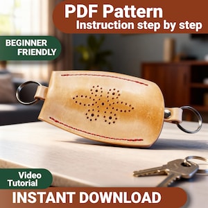 PDF Pattern: Leather Key Case – DIY