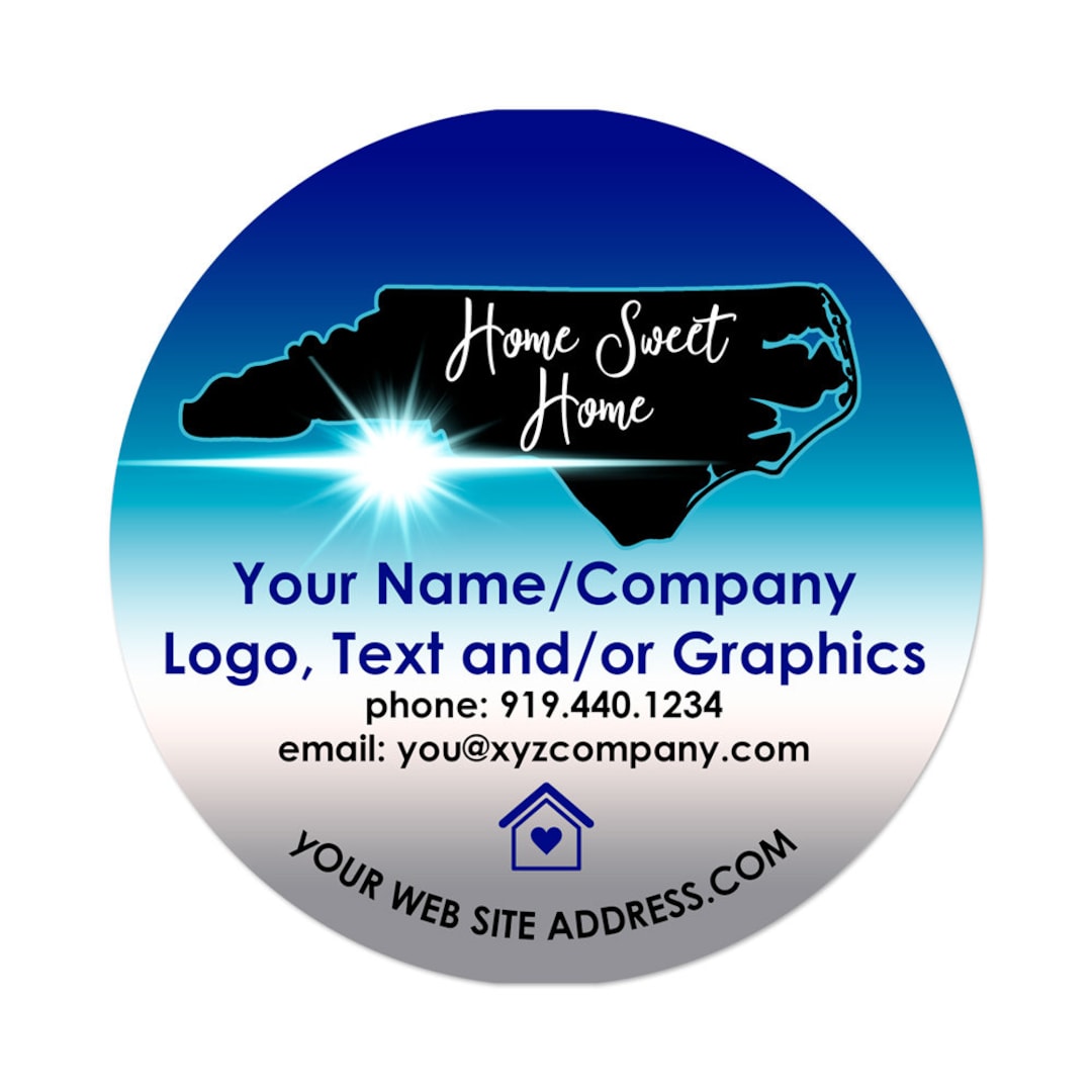 Custom Real Estate Title Company Labels Return Address Etsy