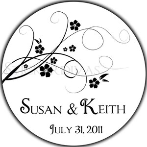 Small 1.25 Inch Round Custom Stickers Regular Glossy or Glossy Vinyl ...