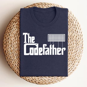 The Codefather Funny Computer Dad Shirt • IT Engineer Dad Gift