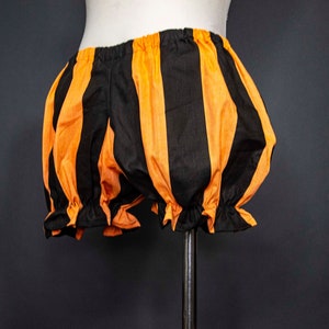 Orange and Black Stripe Bloomers