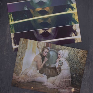 Grunge Couture Postcard - Individual or Set of 2
