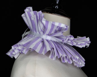 Purple Pinstripe Circus Collar