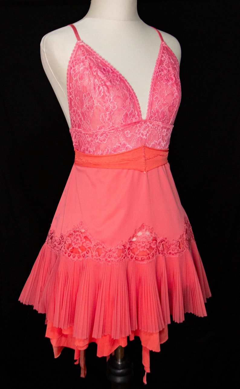 Tattered Pink Party Dress image 3