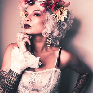 Embellished Neo Victorian Circus Cuff
