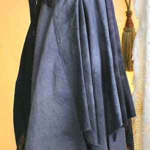 Tattered Grey Linen Dress image 3