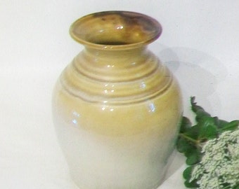 Creamy  Milky Way  Vase - Handmade - Wheel Thrown - Ready to Ship