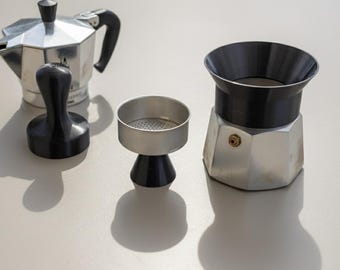 Imbuto per Dosaggio caffè da 58 Mm, Accessorio per Macchina da caffè in Alluminio Precisione Sostituzione 'anello di Dosaggio del caffè Facile da Pulire Acciaio Inossidabile per