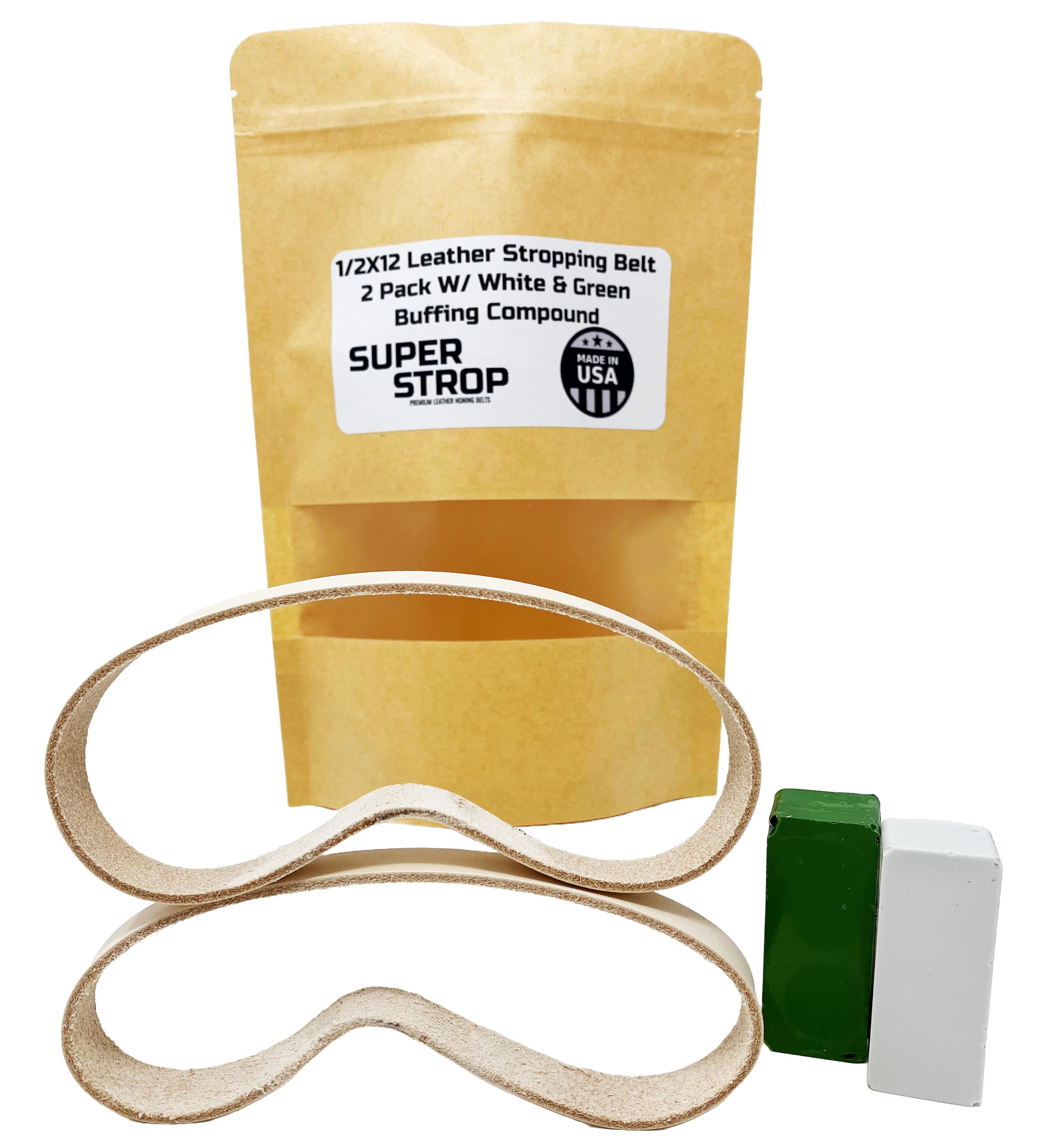 Assorted Belt Kit With Leather Honing Belt And Buffing Compound - View #13