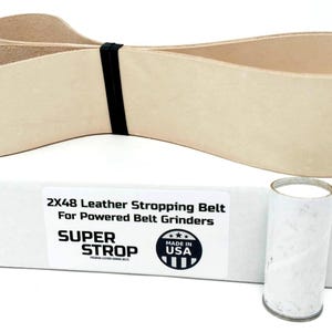 Assorted Belt Kit With Leather Honing Belt And Buffing Compound - View #9