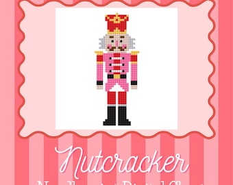 Nutcracker B | Digital Stitch Needlepoint Chart | Cross Stitch Digital Chart  | Affordable Needlepoint | 13 Mesh | Instant Download | PDF