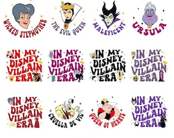 Maleficent Png bundle , Villains PNG, Maleficent Clipart, Villains Clipart bundle, Villains printable decor, Maleficent Evil Queen